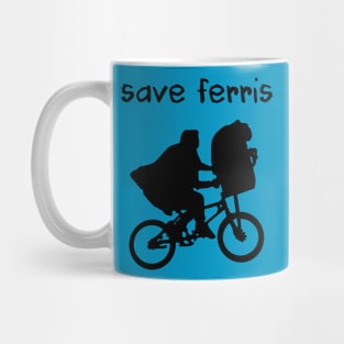 Save Ferris e.t. alien Mug